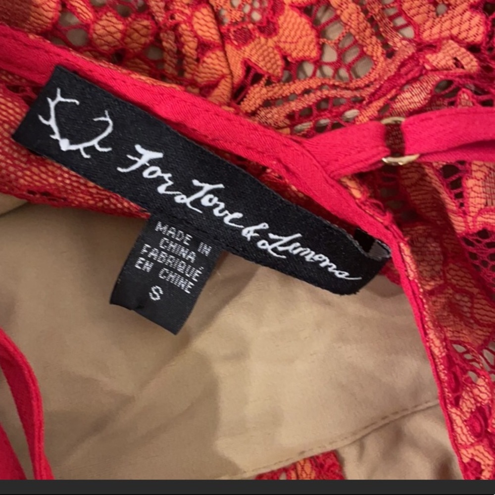EUC For Love and Lemons Rosemary Dress sz S - Picture 7 of 13